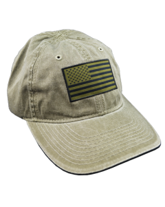 American Flag Cap Green.