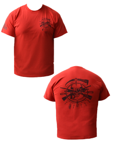 One Shot One Kill T-Shirt Red