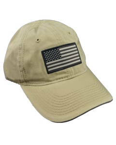 American Flag Cap Tan.